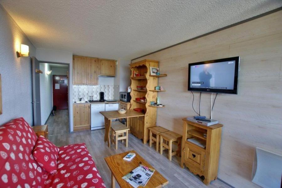 Vacances en montagne Studio coin montagne 4 personnes (105) - Résidence l'Arribau - Pra Loup - Séjour