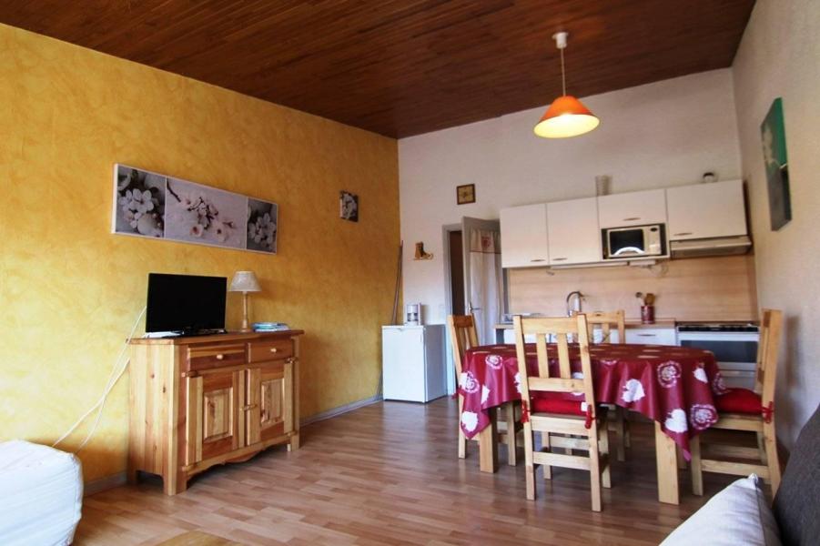 Vakantie in de bergen Studio bergnis 4 personen (C3) - Résidence l'Athos - Alpe d'Huez - Woonkamer