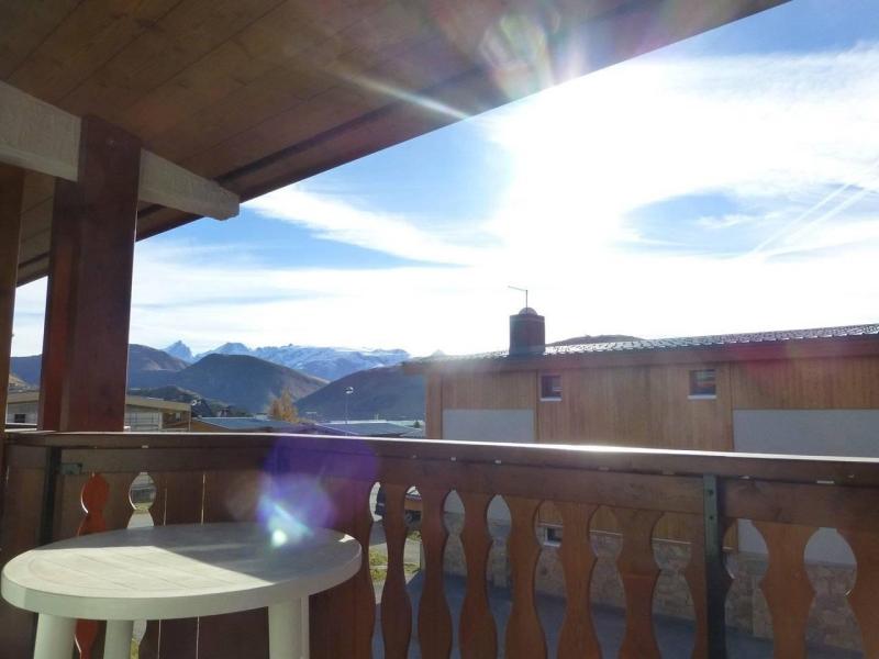 Vacances en montagne Studio coin montagne 4 personnes (C3) - Résidence l'Athos - Alpe d'Huez - Terrasse