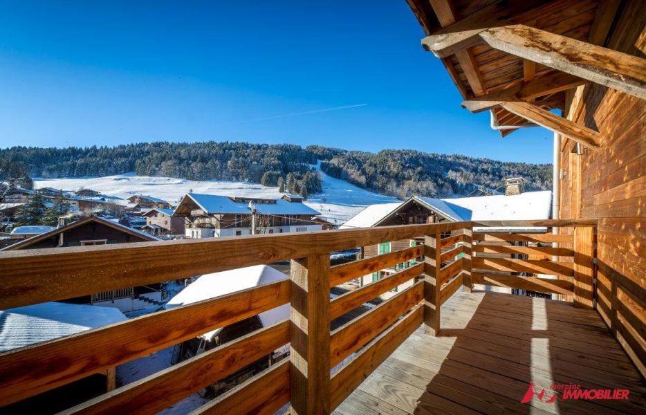 Rent in ski resort 6 room apartment 10 people - Résidence l'Auberge - Morzine - Summer outside