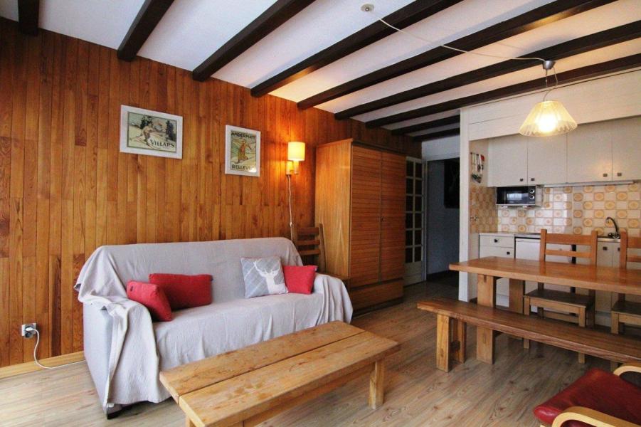 Vakantie in de bergen Studio bergnis 4 personen (B2) - Résidence l'Auris - Alpe d'Huez - Woonkamer