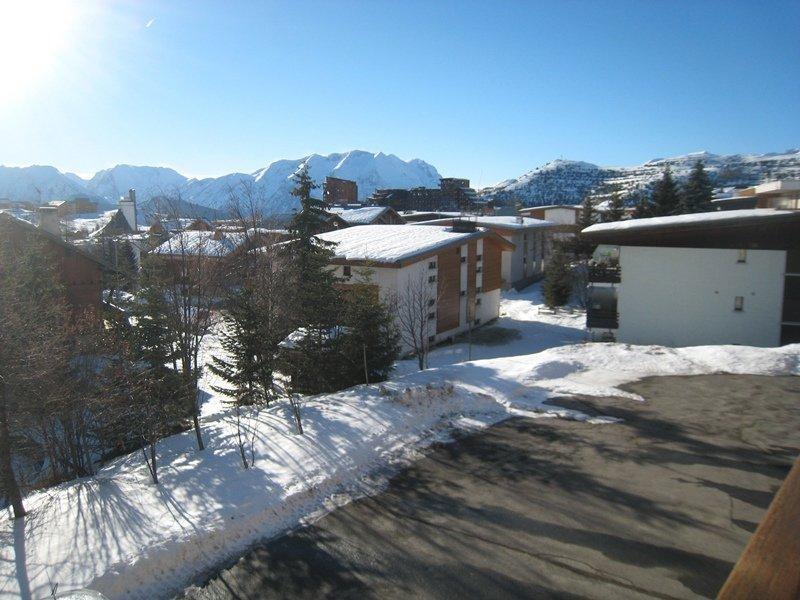 Holiday in mountain resort 2 room apartment sleeping corner 6 people (G2) - Résidence l'Azur - Alpe d'Huez - Balcony