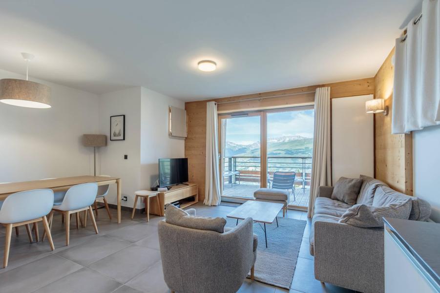 Urlaub in den Bergen 4-Zimmer-Appartment für 8 Personen (B41) - Résidence L'Ecrin - Les Arcs - Wohnzimmer