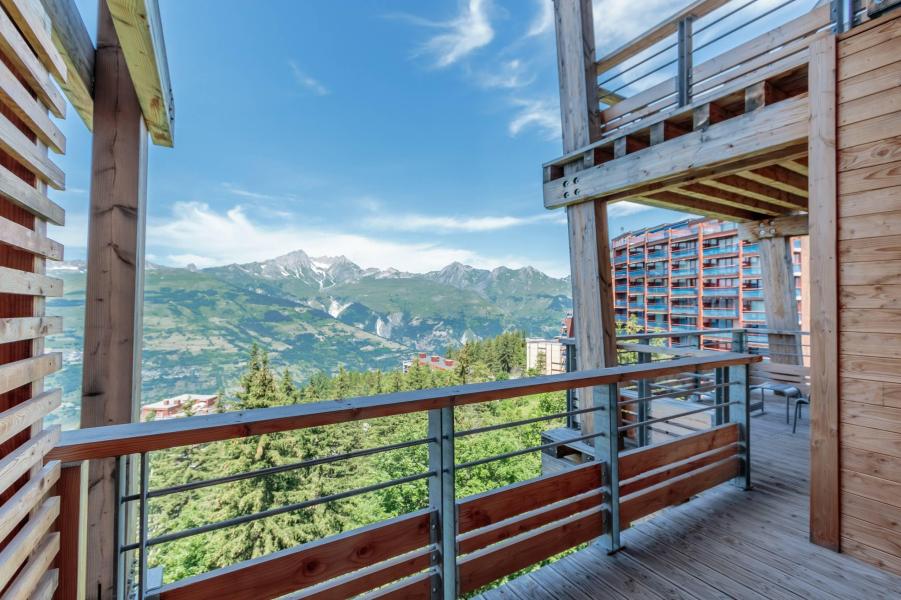 Vacaciones en montaña Apartamento 4 piezas para 8 personas (B41) - Résidence L'Ecrin - Les Arcs - Balcón