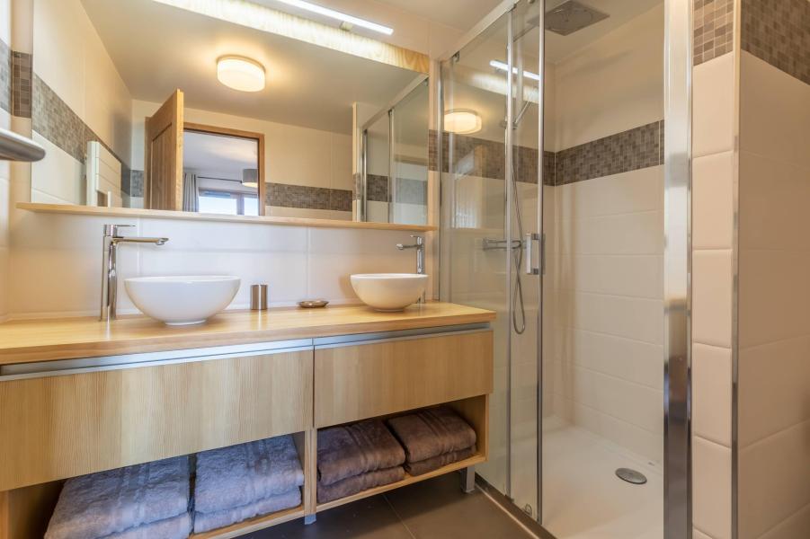 Vacances en montagne Appartement 4 pièces 8 personnes (B21) - Résidence L'Ecrin - Les Arcs - Salle de douche