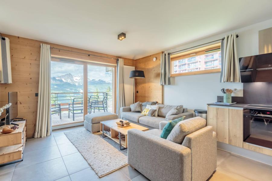 Vacances en montagne Appartement 4 pièces 8 personnes (B21) - Résidence L'Ecrin - Les Arcs - Séjour