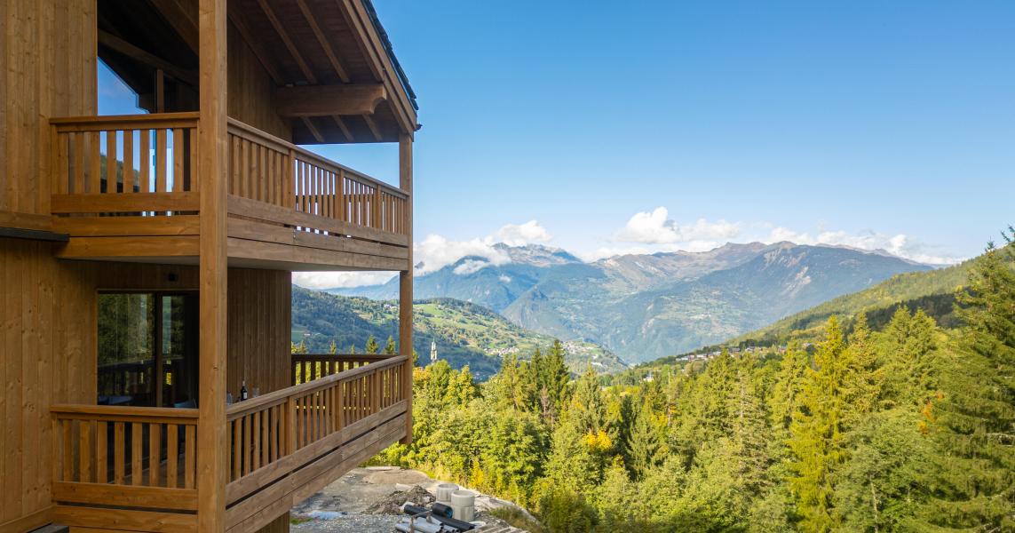 Vakantie in de bergen Résidence L'Ecrin d'Argent - Valmorel - Buiten zomer