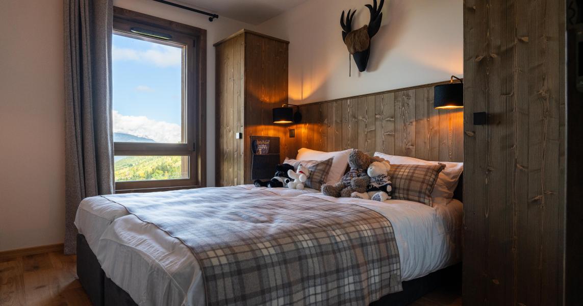 Urlaub in den Bergen Résidence L'Ecrin d'Argent - Valmorel - Schlafzimmer