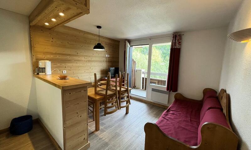 Holiday in mountain resort 2 room apartment 4 people (27m²) - Résidence L'Ecrin D'huez - Alpe d'Huez - Living room