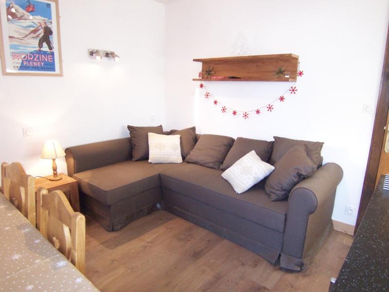 Holiday in mountain resort 2 room apartment 6 people (C1) - Résidence l'Edelweiss - Morzine - Living room