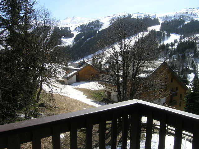 Vacances en montagne Appartement 3 pièces 6 personnes (08) - Résidence l'Edelweiss - Méribel - Terrasse