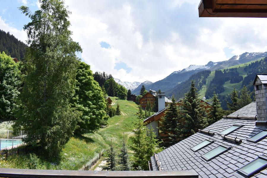 Vacaciones en montaña Estudio para 4 personas (19) - Résidence l'Edelweiss - Méribel - Terraza