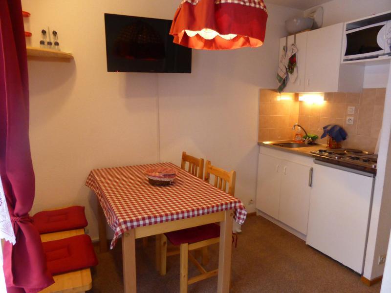 Каникулы в горах Квартира студия со спальней для 4 чел. (I612) - Résidence l'Enclave - Les Contamines-Montjoie - Кухня