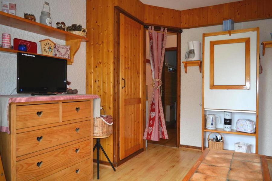 Urlaub in den Bergen Studio Schlafnische 4 Personen (005) - Résidence l'Eparvi - Le Grand Bornand - Wohnzimmer