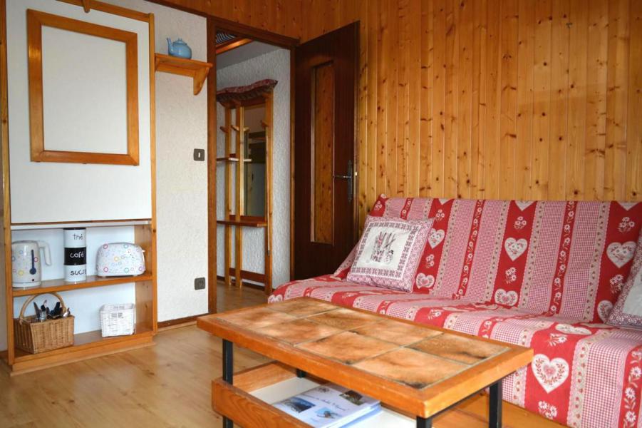 Urlaub in den Bergen Studio Schlafnische 4 Personen (005) - Résidence l'Eparvi - Le Grand Bornand - Wohnzimmer