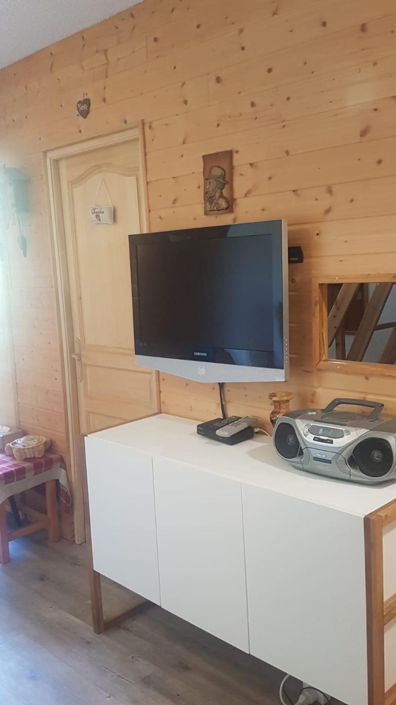 Vakantie in de bergen Studio cabine 6 personen (99) - Résidence l'Eriscal - La Toussuire - Woonkamer