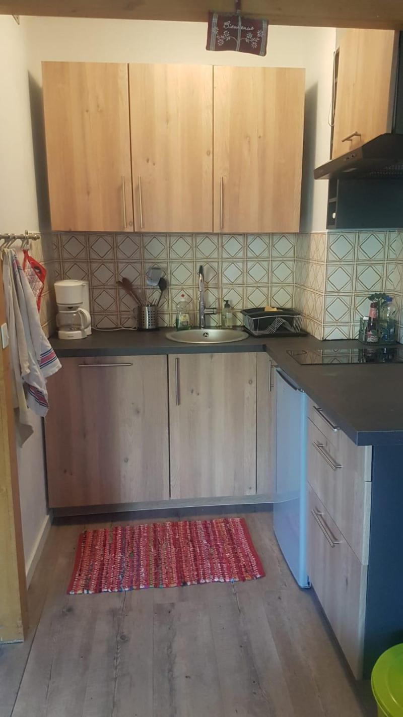 Vacances en montagne Studio cabine 6 personnes (99) - Résidence l'Eriscal - La Toussuire - Kitchenette