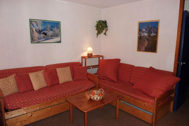 Vakantie in de bergen Appartement 2 kamers 4 personen (101) - Résidence l'Eskival - Val Thorens - Woonkamer