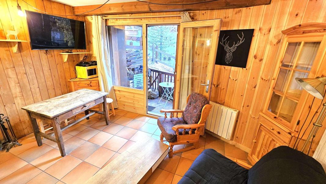 Vakantie in de bergen Appartement 2 kamers bergnis 5 personen (961) - Résidence l'Eterlou - Vars - Woonkamer