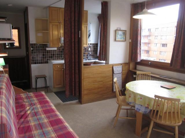 Vakantie in de bergen Studio 2 personen (24) - Résidence l'Everest - La Plagne - Woonkamer