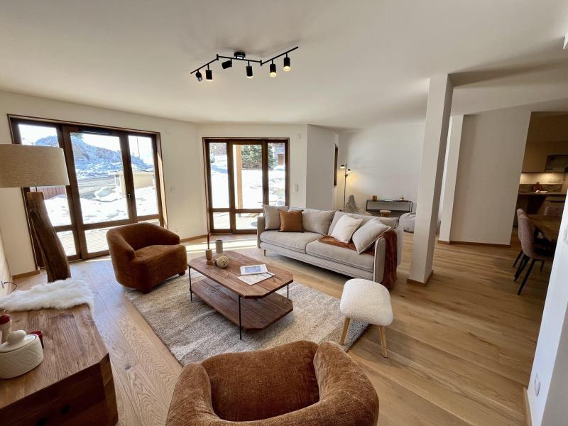Urlaub in den Bergen 4-Zimmer-Appartment für 6 Personen (A02) - Résidence l'Expression - Alpe d'Huez - Wohnzimmer