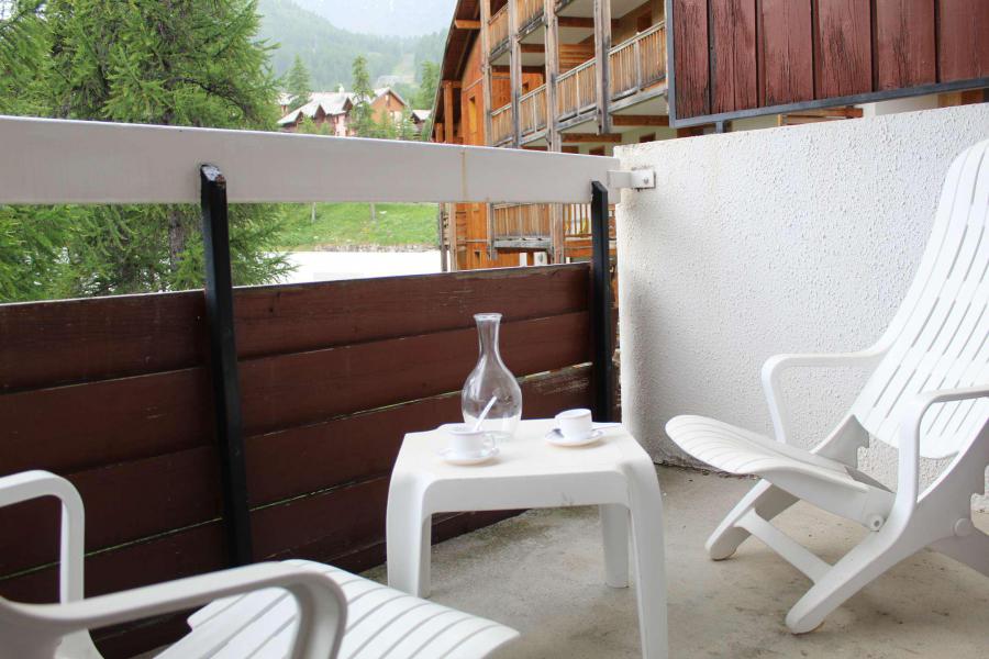 Vakantie in de bergen Studio bergnis 4 personen (665) - Résidence l'Eyssina - Vars - Terras