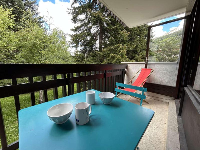 Vakantie in de bergen Studio bergnis 4 personen (NOL002) - Résidence l'Izoard - Serre Chevalier - Balkon