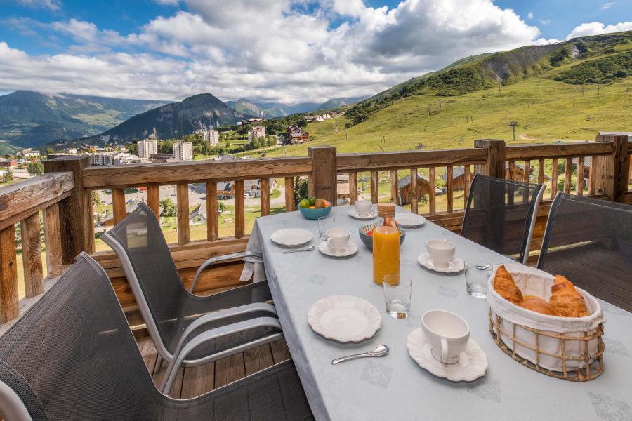 Vacaciones en montaña Apartamento 3 piezas para 6 personas (RC02D) - Résidence l'Odyssée - La Toussuire - Balcón