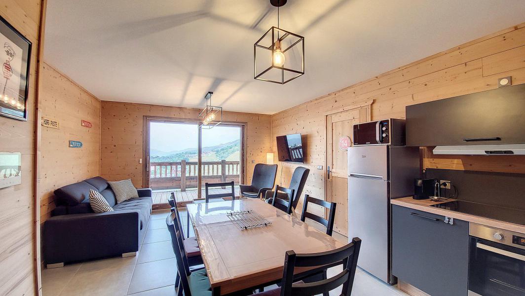 Vacaciones en montaña Apartamento cabina 4 piezas para 6 personas (102C) - Résidence l'Odyssée - La Toussuire - Estancia