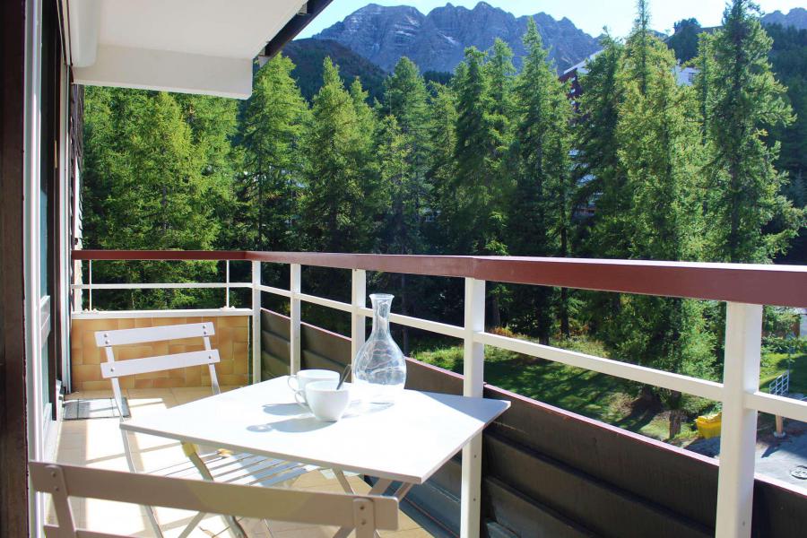 Vacanze in montagna Monolocale con alcova per 6 persone (402) - Résidence l'Olan - Vars - Balcone