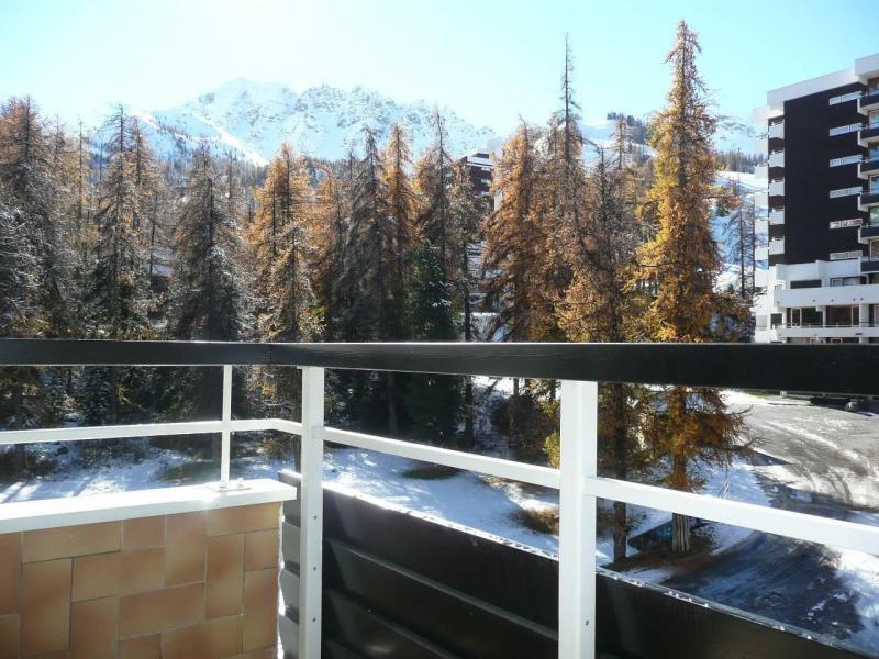 Vacanze in montagna Monolocale con alcova per 6 persone (402) - Résidence l'Olan - Vars - Balcone