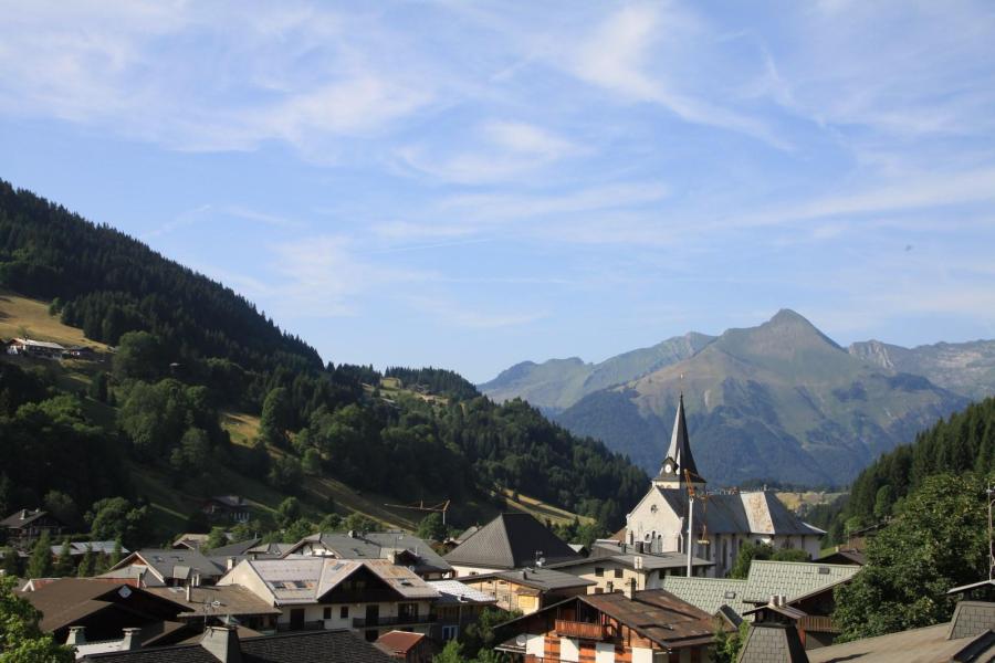 Skiverleih 2-Zimmer-Appartment für 4 Personen - Résidence l'Orée des Pistes - Les Gets - Draußen im Sommer