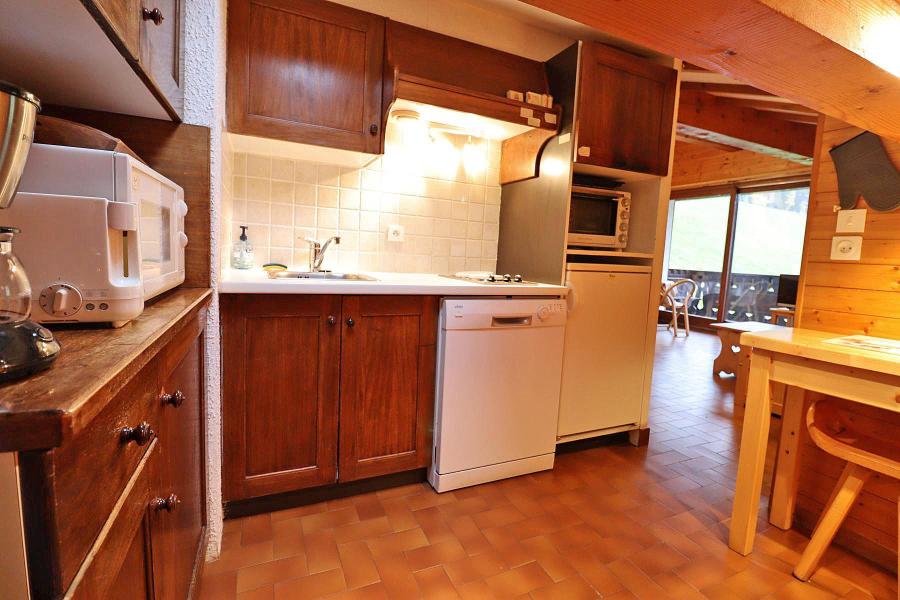 Vacances en montagne Studio 4 personnes - Résidence l'Orée des Pistes - Les Gets - Kitchenette