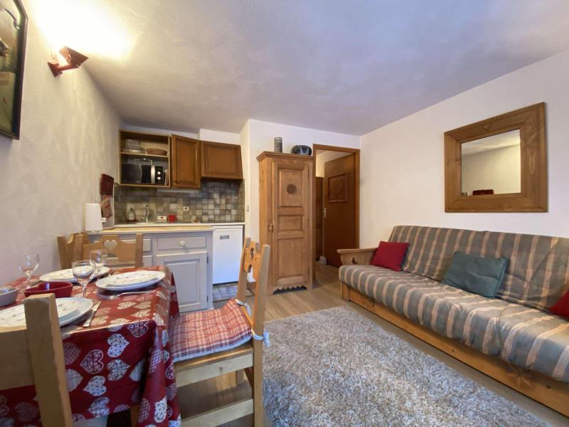 Vacanze in montagna Studio con alcova per 4 persone (02E) - Résidence l'Orée des Pistes - Praz sur Arly - Soggiorno