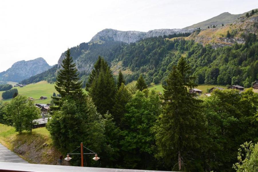 Urlaub in den Bergen Studio Schlafnische 4 Personen (A-1K) - Résidence l'Orée des Pistes - Le Grand Bornand - Balkon