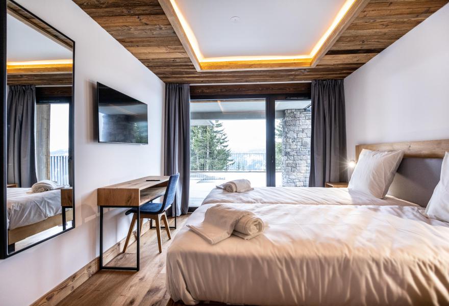 Holiday in mountain resort 3 room apartment cabin 8 people (2) - Résidence l'Orée du Bois - La Rosière - Bedroom