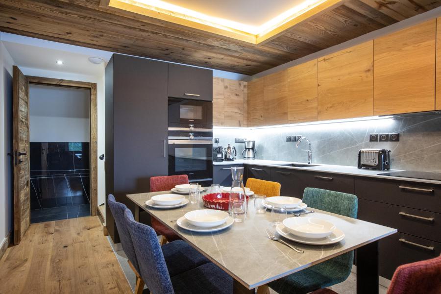 Каникулы в горах Апартаменты дуплекс 4 комнат кабин 12 чел. (1) - Résidence l'Orée du Bois - La Rosière - Кухня