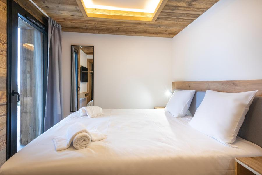 Urlaub in den Bergen 4-Zimmer-Holzhütte für 10 Personen (3) - Résidence l'Orée du Bois - La Rosière - Schlafzimmer