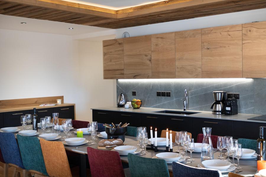 Vacanze in montagna Appartamento 6 stanze con cabina per 15 persone (4) - Résidence l'Orée du Bois - La Rosière - Cucina