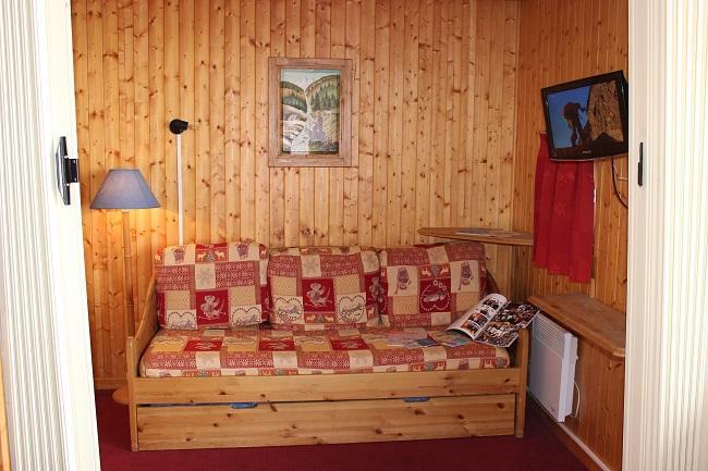 Vakantie in de bergen Appartement 2 kamers 4 personen (44) - Résidence l'Orsière - Val Thorens - Woonkamer