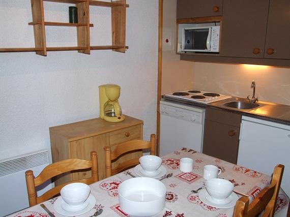 Vacances en montagne Studio cabine 4 personnes (10) - Résidence l'Orsière - Val Thorens - Séjour