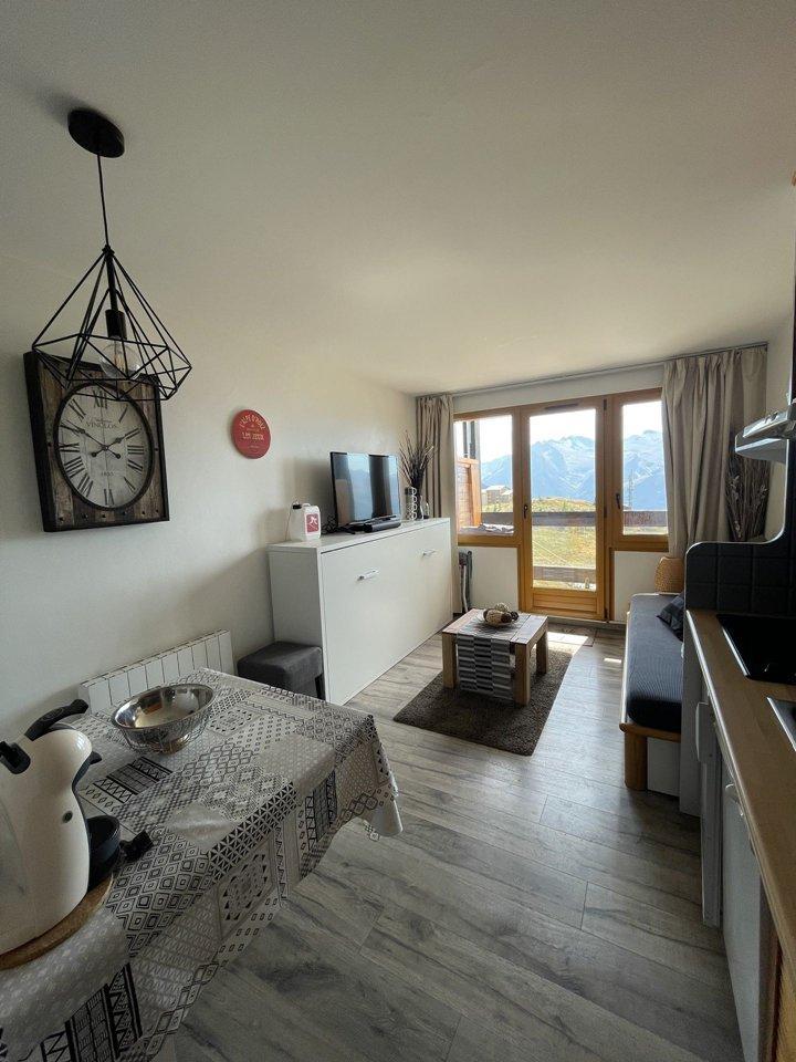 Urlaub in den Bergen 2-Zimmer-Appartment für 4 Personen (1003) - Résidence l'Ours Blanc - Alpe d'Huez - Wohnzimmer