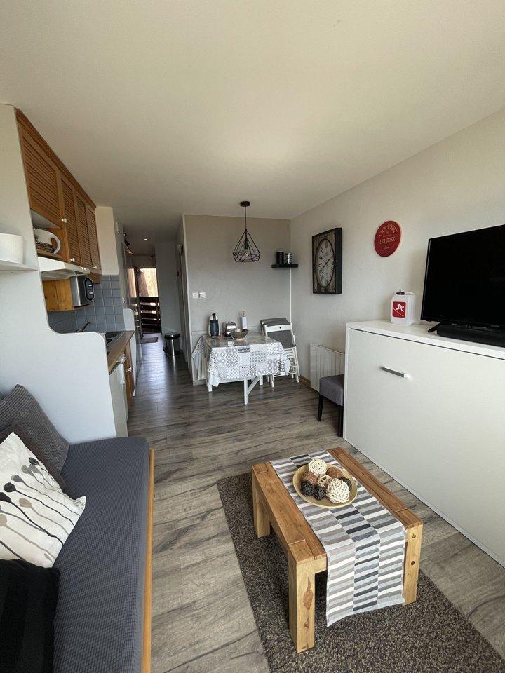 Urlaub in den Bergen 2-Zimmer-Appartment für 4 Personen (1003) - Résidence l'Ours Blanc - Alpe d'Huez - Wohnzimmer