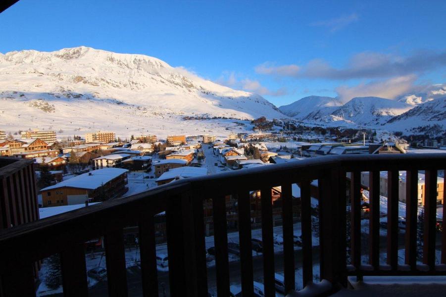 Holiday in mountain resort 3 room apartment 6 people (1243) - Résidence l'Ours Blanc - Alpe d'Huez - Balcony