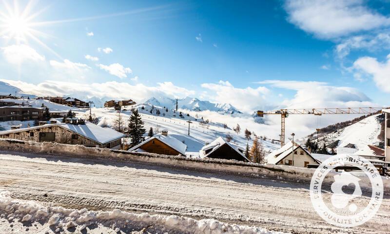 Аренда на лыжном курорте Апартаменты 2 комнат 5 чел. (Sélection 35m²-1) - Résidence l'Ours Blanc - Maeva Home - Alpe d'Huez - летом под открытым небом
