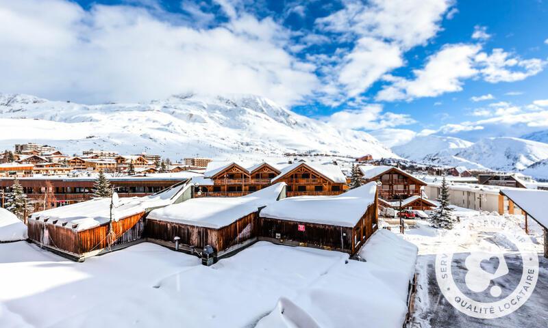 Skiverleih 2-Zimmer-Appartment für 4 Personen (Sélection 24m²-7) - Résidence l'Ours Blanc - MH - Alpe d'Huez - Draußen im Sommer