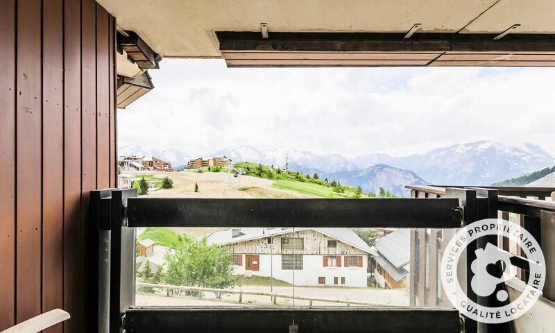 Soggiorno sugli sci Studio per 4 persone (Confort 23m²-3) - Résidence l'Ours Blanc - MH - Alpe d'Huez - Balcone