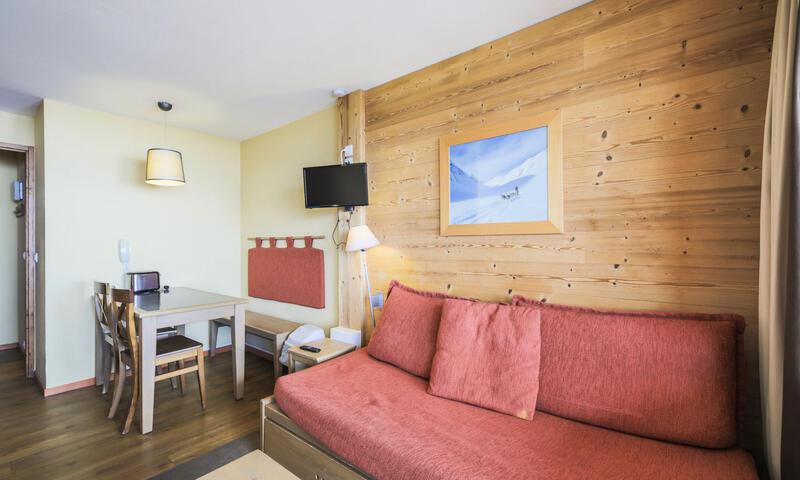 Vacances en montagne Studio 5 personnes (Confort 22m²-1) - Résidence l'Ours Blanc - MH - Alpe d'Huez - Séjour