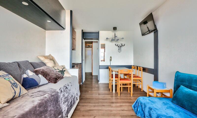 Vakantie in de bergen Studio 5 personen (Sélection 22m²-3) - Résidence l'Ours Blanc - MH - Alpe d'Huez - Woonkamer