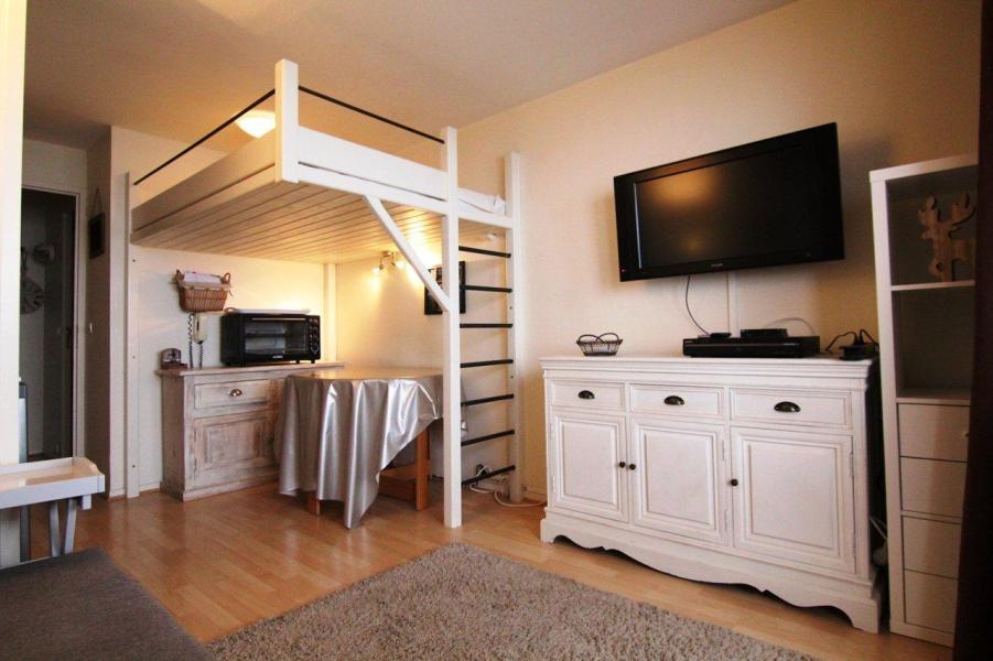 Vakantie in de bergen Studio bergnis 4 personen (302) - Résidence l'Ours Blanc - Alpe d'Huez - Woonkamer